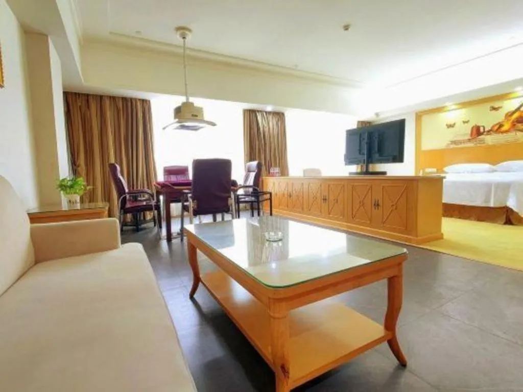 Bed in Vienna Hotel Shenzhen Longgang Baifucheng