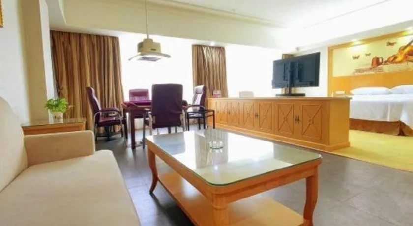 Bed in Vienna Hotel Shenzhen Longgang Baifucheng