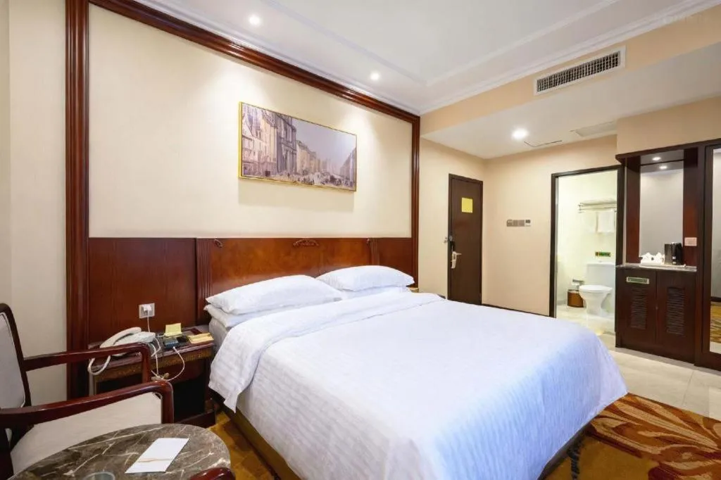 Bed in Vienna Classic Hotel Zhangzhou Longchi Center