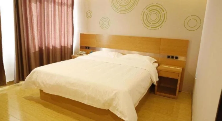Bed in GreenTree Inn Ordos Kangbashi District Ulan Mulun Street Branch