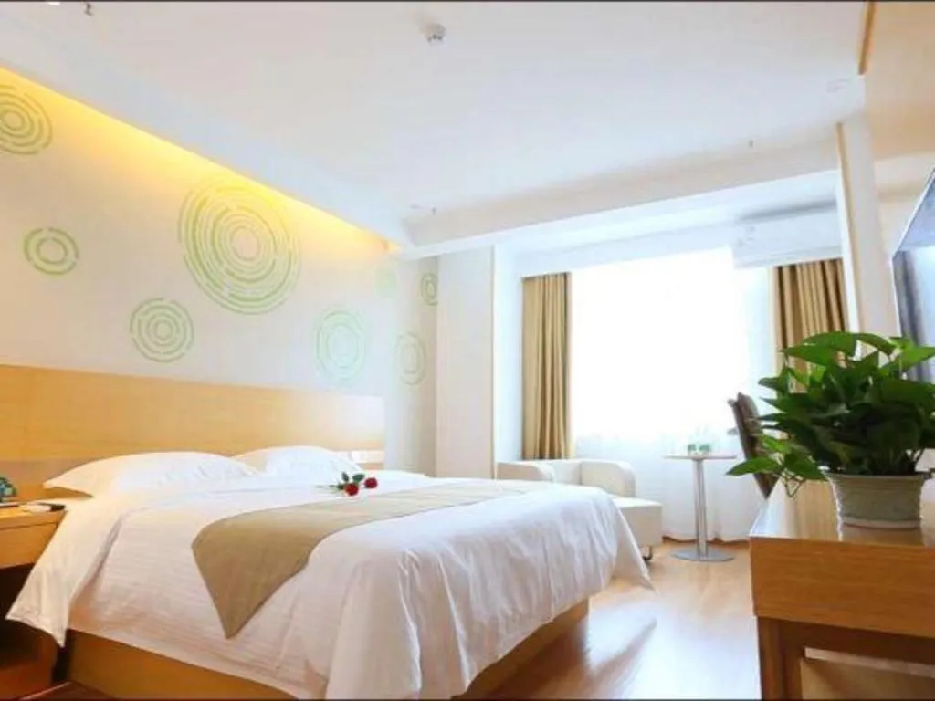 Bed in GreenTree Inn Jingjiang Xieqiao Town Xinhua Road