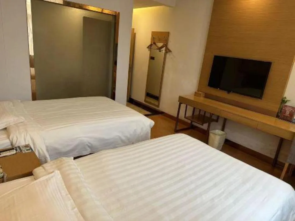 Bed in GreenTree Inn Jingjiang Xieqiao Town Xinhua Road