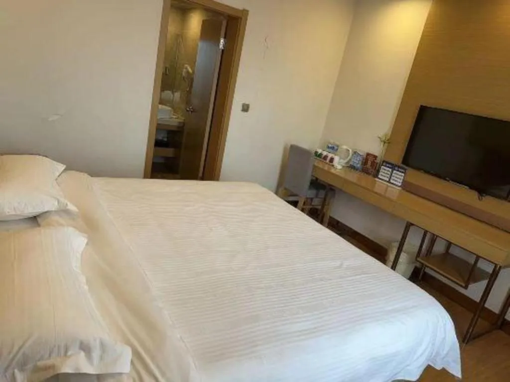 Bed in GreenTree Inn Jingjiang Xieqiao Town Xinhua Road
