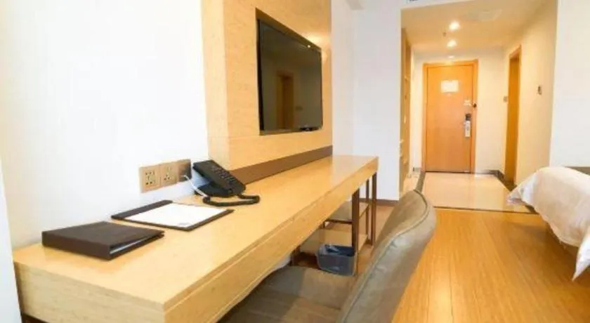 Bed in GreenTree Inn Chengde Shuangyu District Shuangtashan