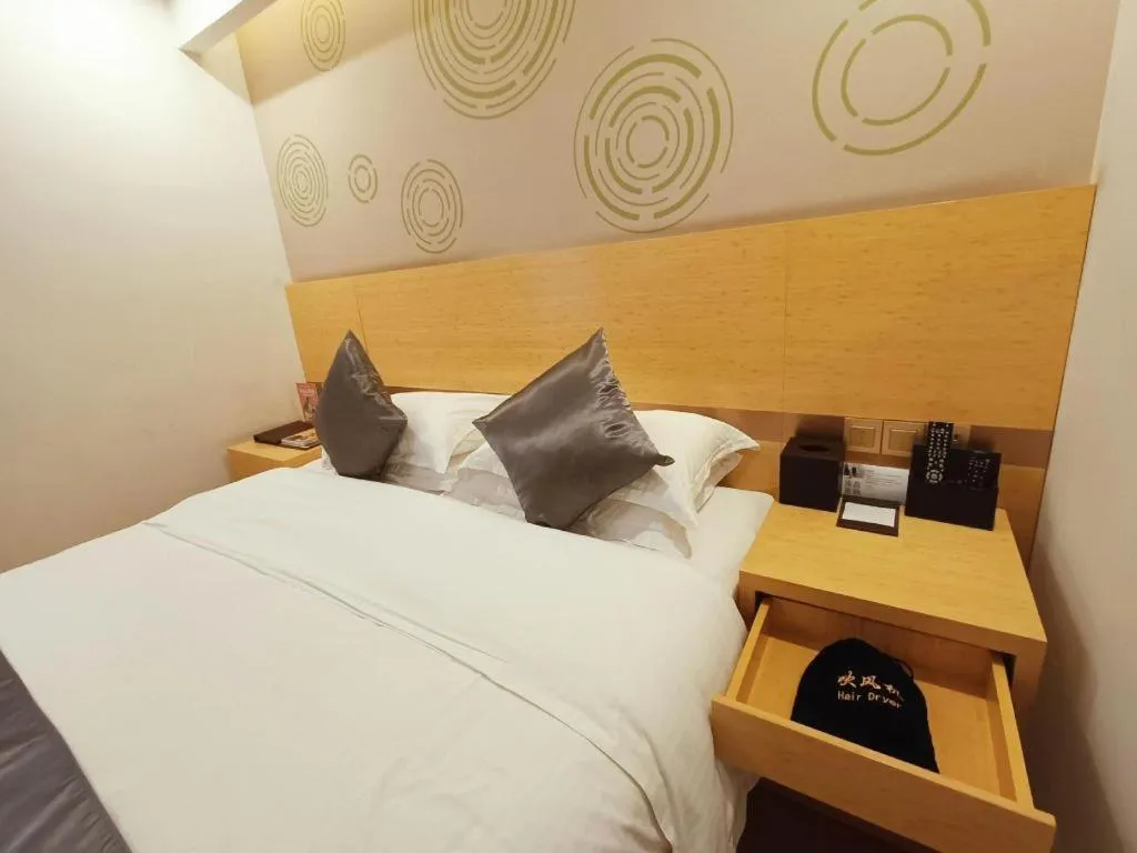 Bed in GreenTree Inn Chengde Shuangyu District Shuangtashan