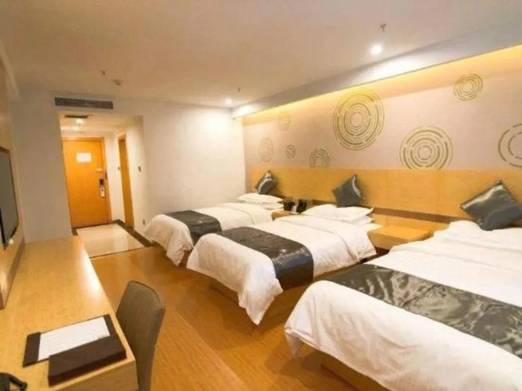 Bed in GreenTree Inn Chengde Shuangyu District Shuangtashan