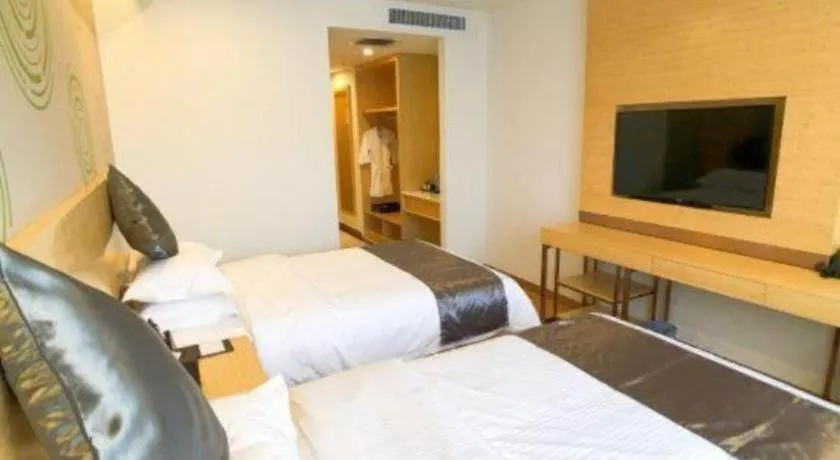 Bed in GreenTree Inn Chengde Shuangyu District Shuangtashan