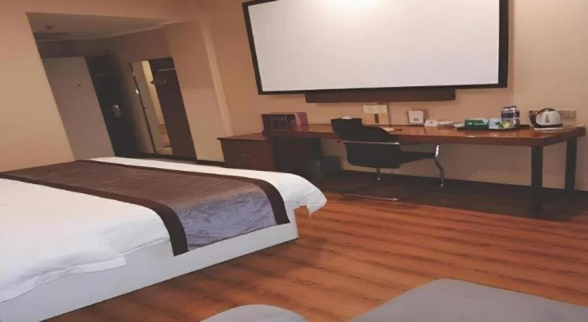 Bed in GreenTree Alliance Ningbo South Train Station Shunde Road Hotel