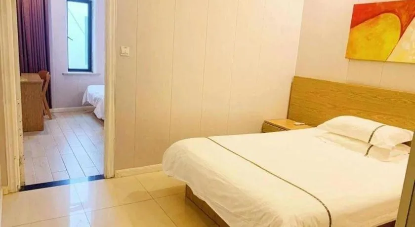 Bed in Shell Shanghai Yangpu District Shuangyang Road Hotel