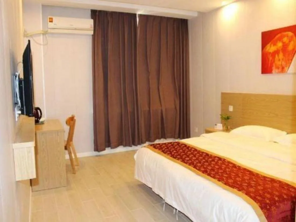 Bed in Shell Shanghai Yangpu District Shuangyang Road Hotel