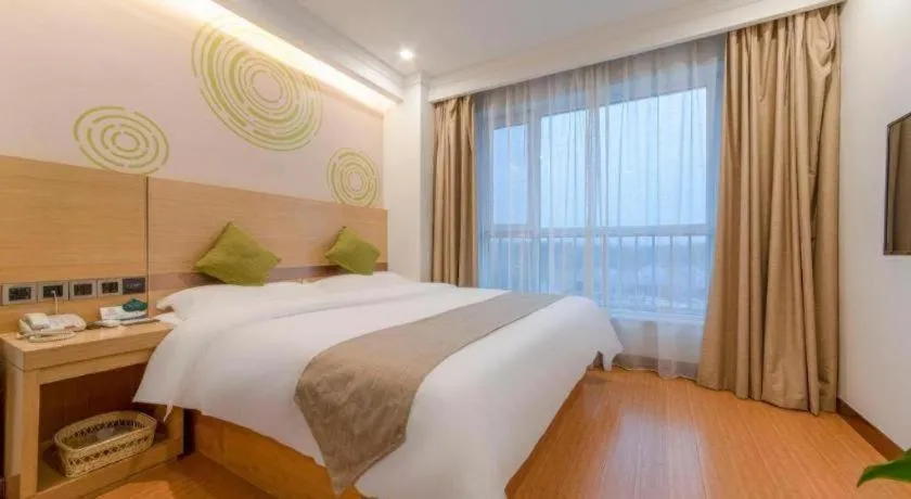 Bed in GreenTree Inn Weifang Kuiwen District Beiwang Jiale