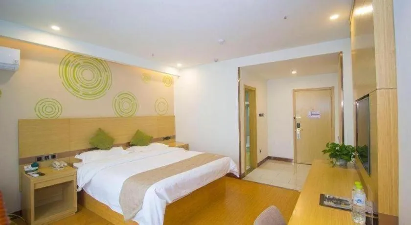 Bed in GreenTree Inn Weifang Kuiwen District Beiwang Jiale