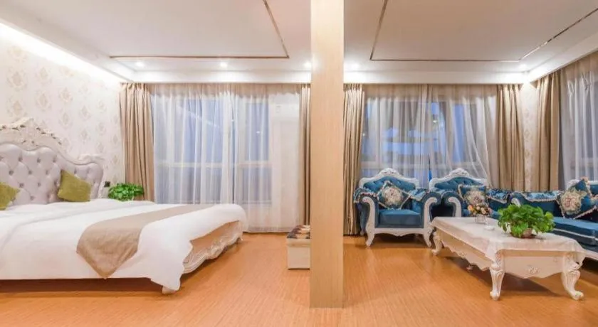 Bed in GreenTree Inn Weifang Kuiwen District Beiwang Jiale