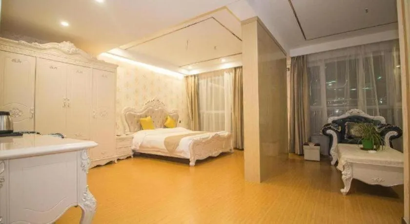 Bed in GreenTree Inn Weifang Kuiwen District Beiwang Jiale