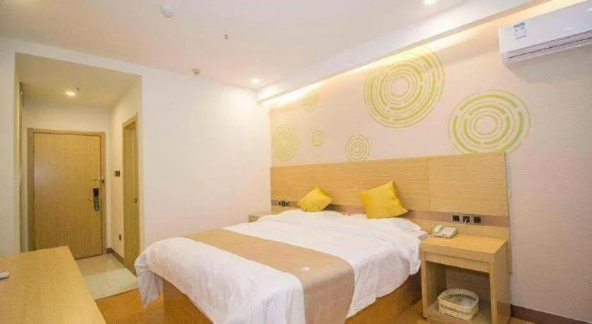 Bed in GreenTree Inn Weifang Kuiwen District Beiwang Jiale