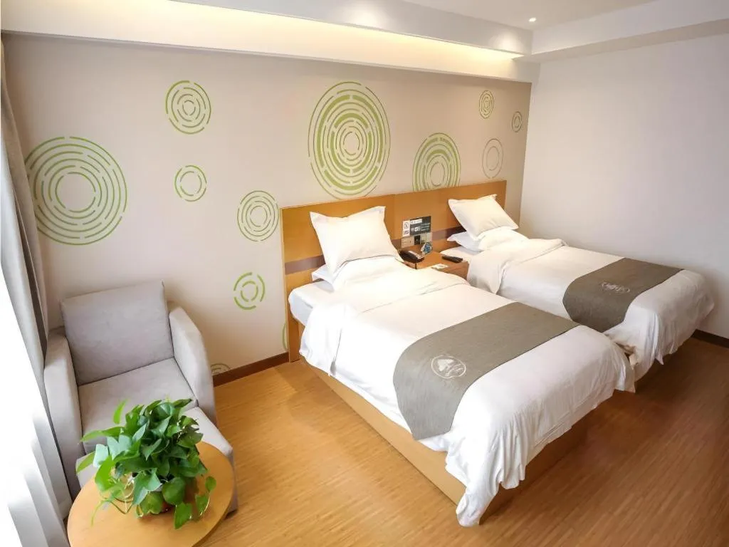 Bed in GreenTree Inn Shangqiu Ningling County Bus Station