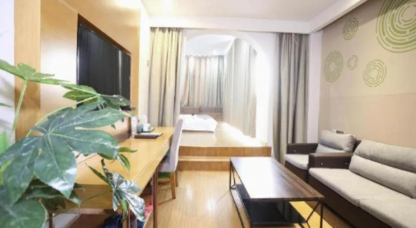 Bed in GreenTree Inn Shangqiu Ningling County Bus Station