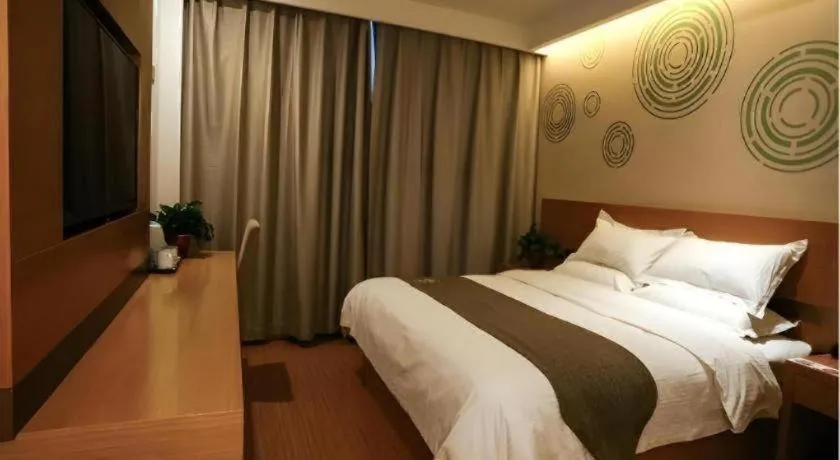 Bed in GreenTree Inn Shangqiu Ningling County Bus Station