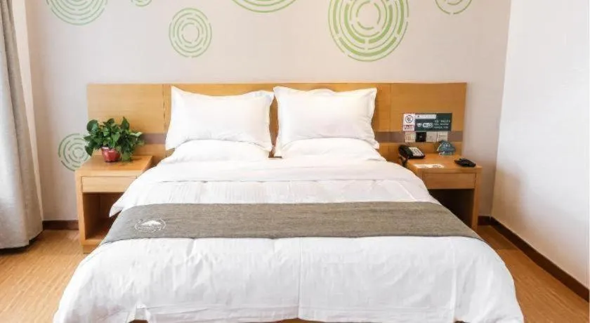 Bed in GreenTree Inn Shangqiu Ningling County Bus Station