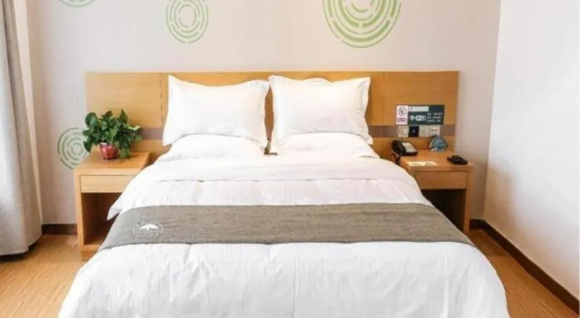 Bed in GreenTree Inn Shangqiu Ningling County Bus Station