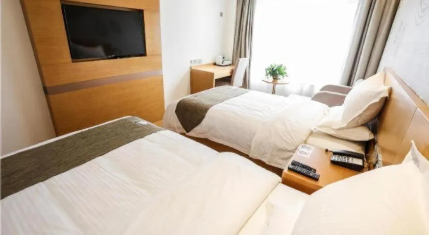 Bed in GreenTree Inn Shangqiu Ningling County Bus Station