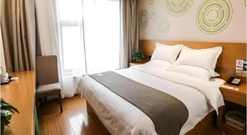 Bed in GreenTree Inn Shangqiu Ningling County Bus Station