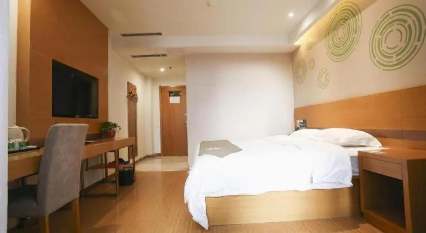 Bed in GreenTree Inn Shangqiu Ningling County Bus Station