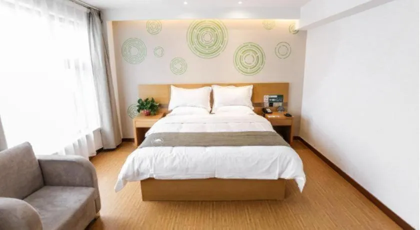 Bed in GreenTree Inn Shangqiu Ningling County Bus Station