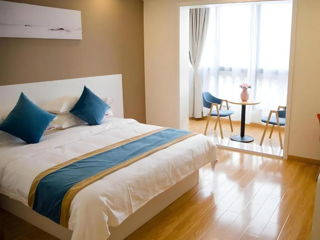Bed in Shell Shanghai Songjiang District Xinqiao Town Xinqiao Hotel