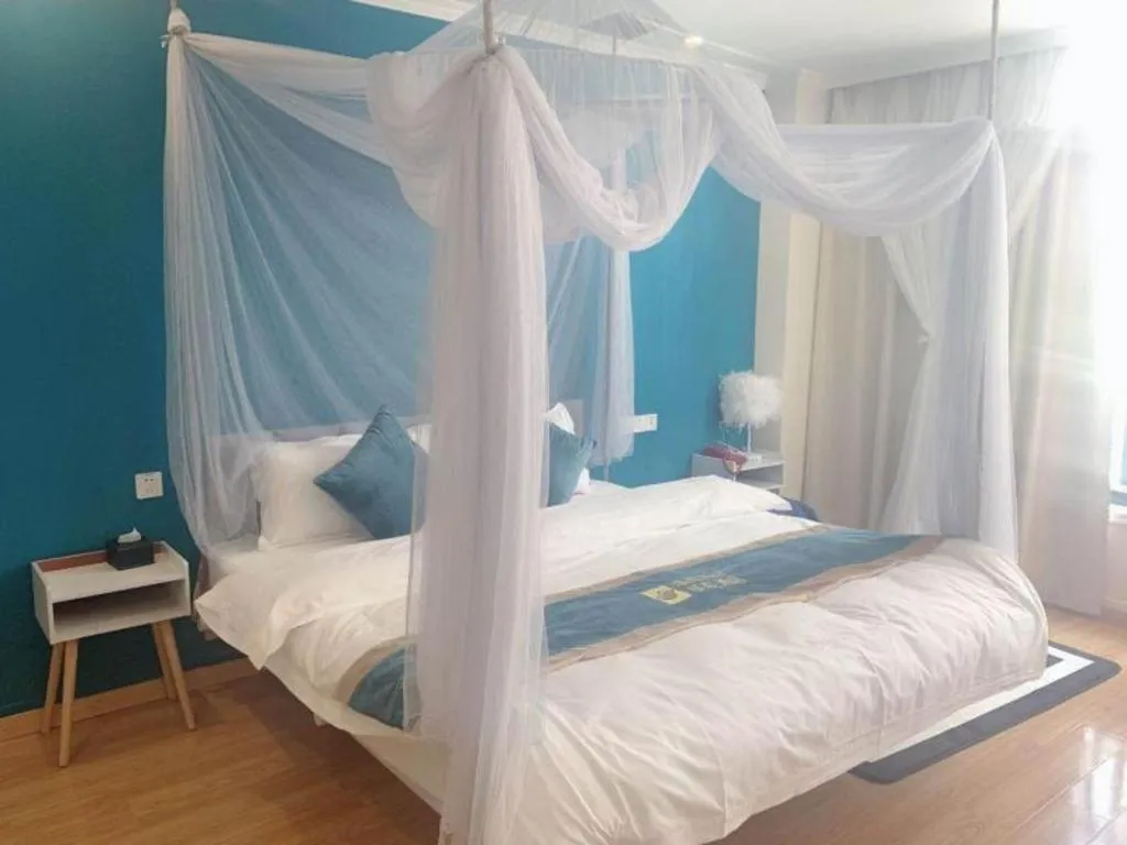 Bed in Shell Shanghai Songjiang District Xinqiao Town Xinqiao Hotel