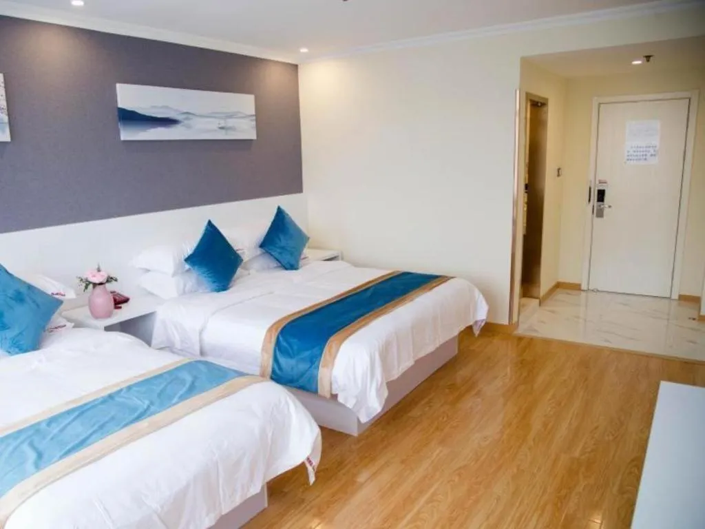 Bed in Shell Shanghai Songjiang District Xinqiao Town Xinqiao Hotel