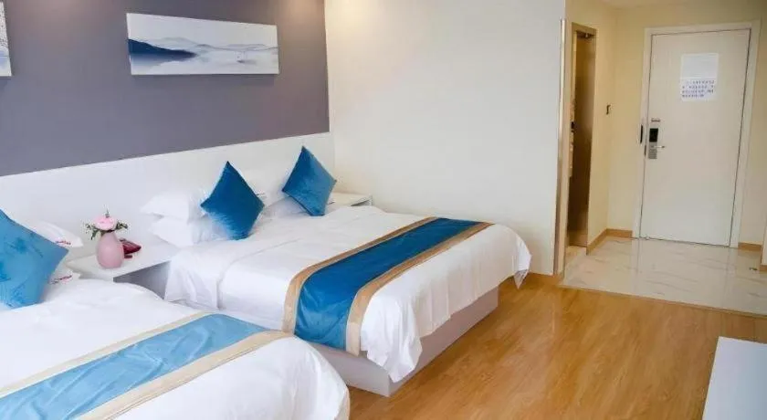 Bed in Shell Shanghai Songjiang District Xinqiao Town Xinqiao Hotel