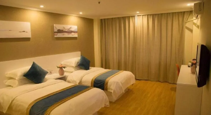 Bed in Shell Shanghai Songjiang District Xinqiao Town Xinqiao Hotel