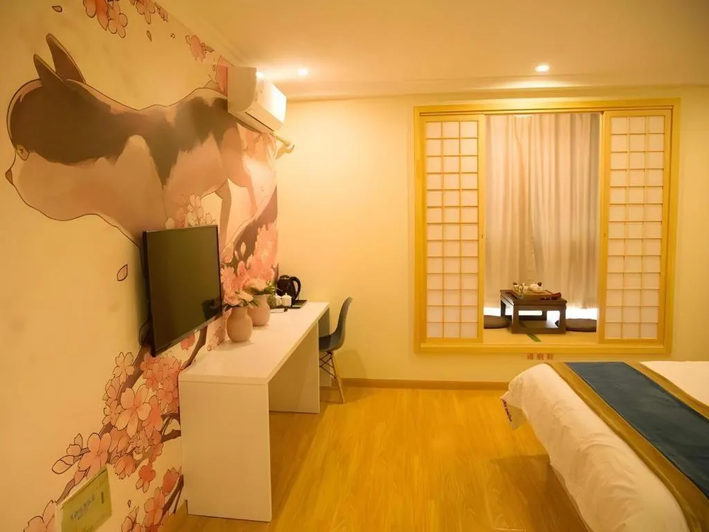 Bed in Shell Shanghai Songjiang District Xinqiao Town Xinqiao Hotel