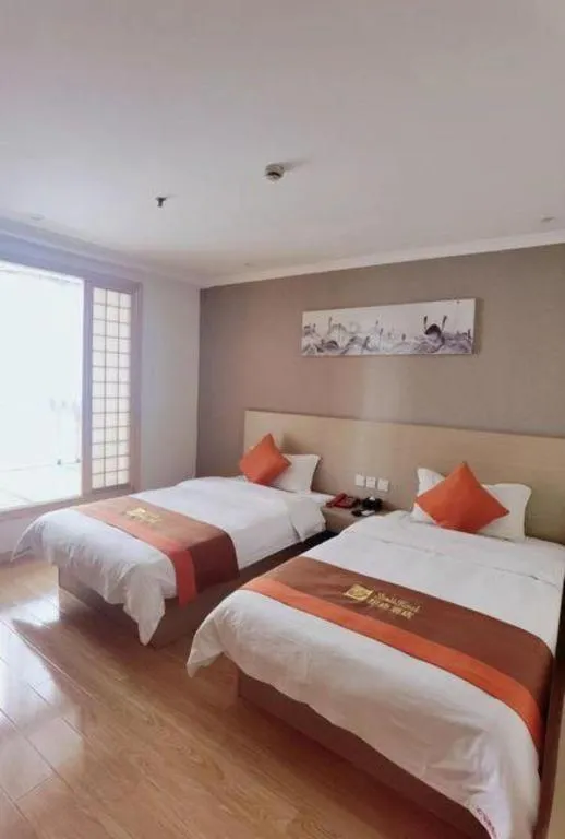 Bed in Shell Shanghai Songjiang District Xinqiao Town Xinqiao Hotel