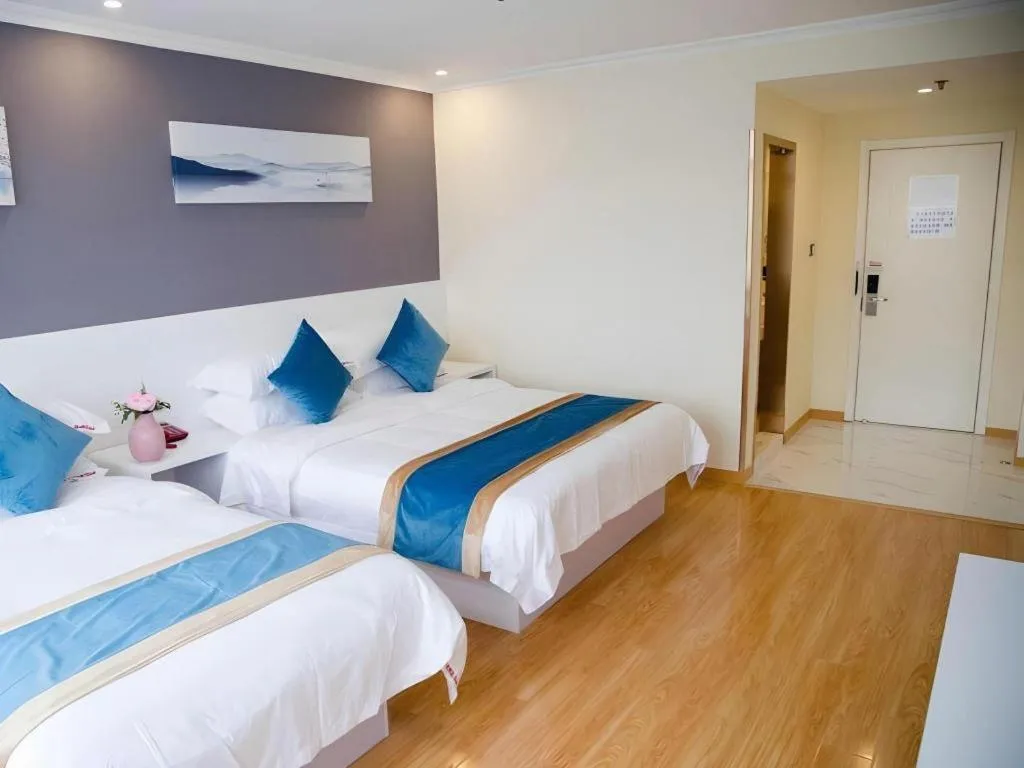 Bed in Shell Shanghai Songjiang District Xinqiao Town Xinqiao Hotel