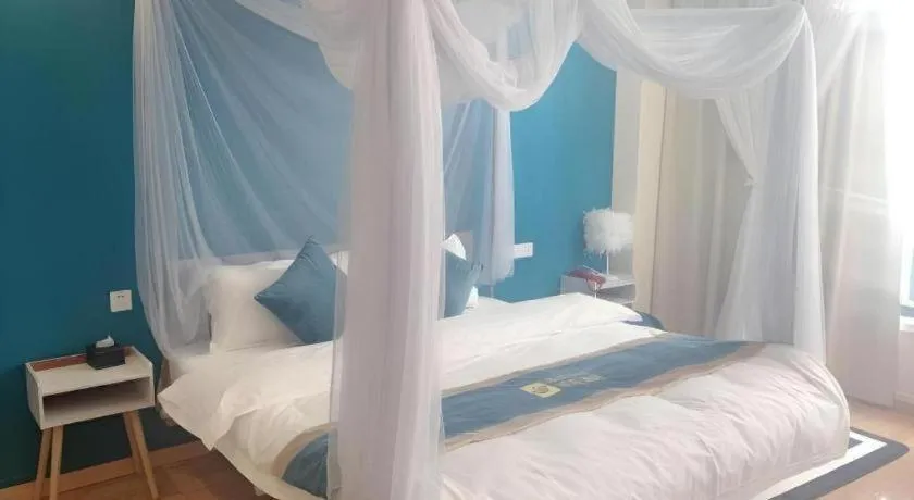 Bed in Shell Shanghai Songjiang District Xinqiao Town Xinqiao Hotel