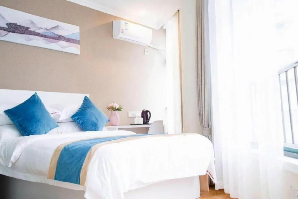 Bed in Shell Shanghai Songjiang District Xinqiao Town Xinqiao Hotel