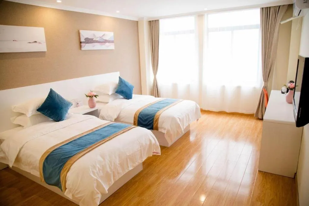 Bed in Shell Shanghai Songjiang District Xinqiao Town Xinqiao Hotel