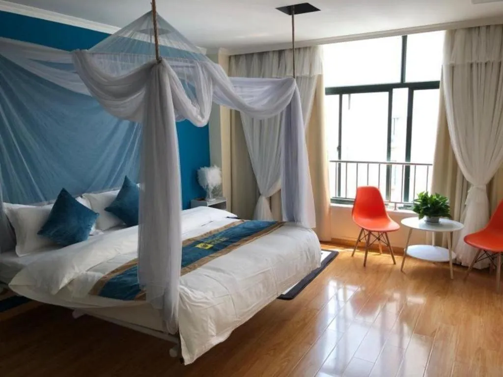 Bed in Shell Shanghai Songjiang District Xinqiao Town Xinqiao Hotel