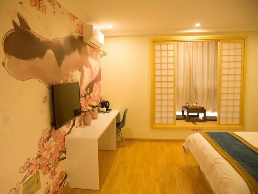 Bed in Shell Shanghai Songjiang District Xinqiao Town Xinqiao Hotel