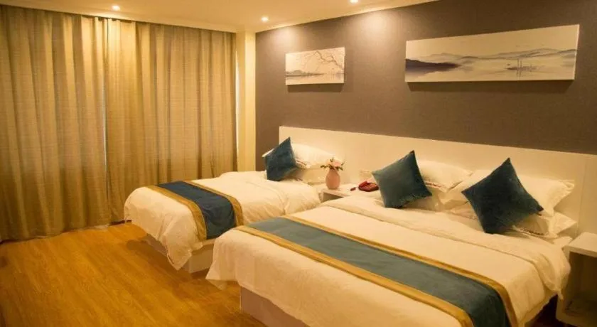 Bed in Shell Shanghai Songjiang District Xinqiao Town Xinqiao Hotel