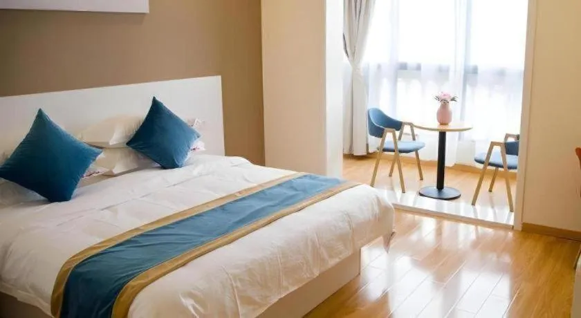 Bed in Shell Shanghai Songjiang District Xinqiao Town Xinqiao Hotel