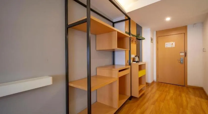 Bed in Vatica Hefei Feidong County Yuzhou Central Square Hotel