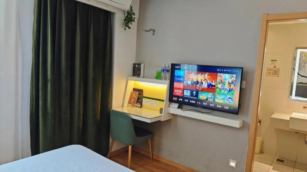 Bed in Vatica Hefei Feidong County Yuzhou Central Square Hotel