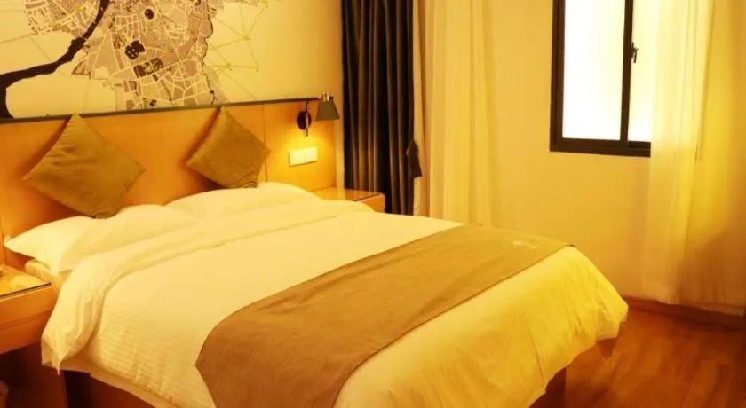 Bed in Vatica Hefei Feidong County Yuzhou Central Square Hotel