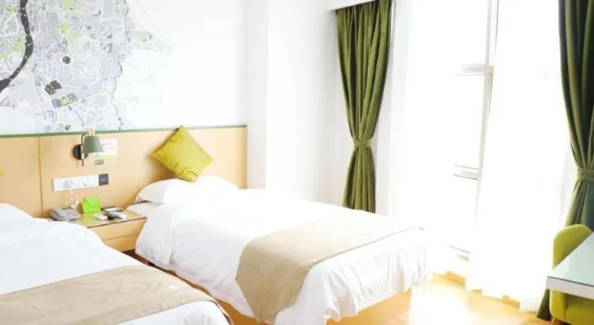 Bed in Vatica Hefei Feidong County Yuzhou Central Square Hotel