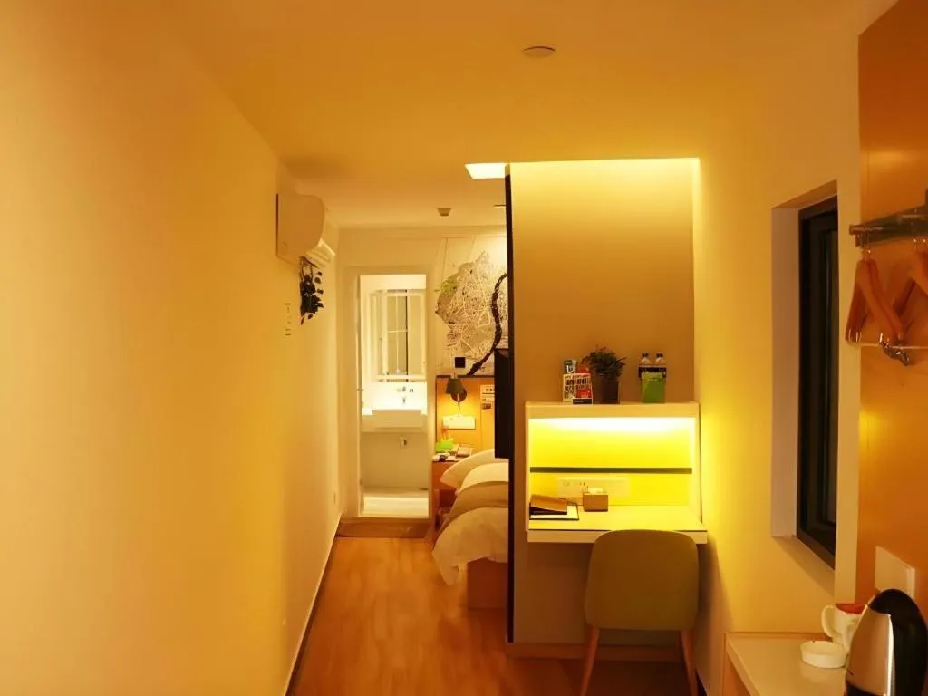 Bed in Vatica Hefei Feidong County Yuzhou Central Square Hotel