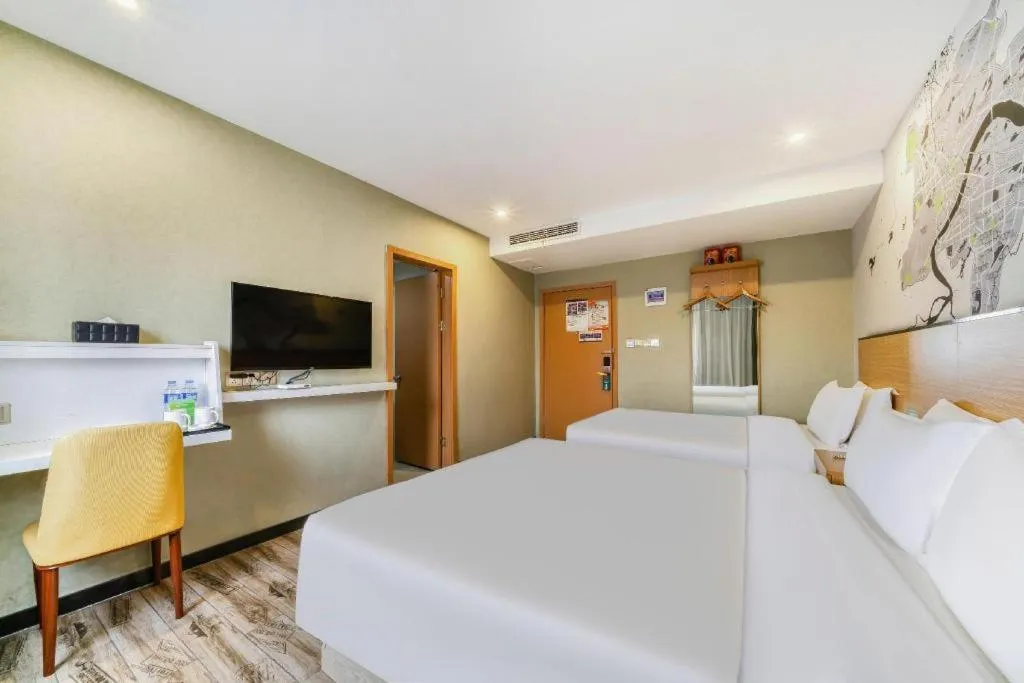 Bed in Vatica Hangzhou Xiasha Media College Hotel