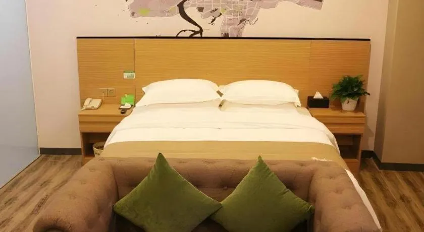 Bed in Vatica Hangzhou Xiasha Media College Hotel